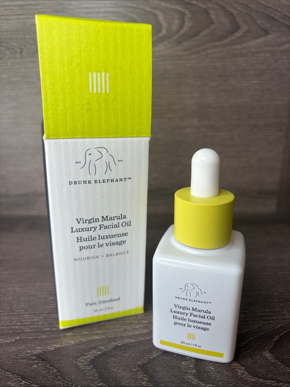 ❤️$50 NWT Drunk Elephant Virgin Marula Luxury Facial Oil 30ml